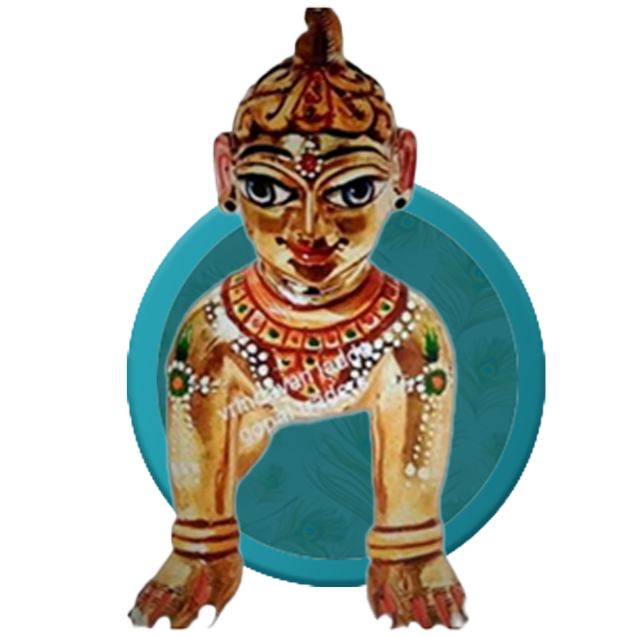 Brass Radha Statue